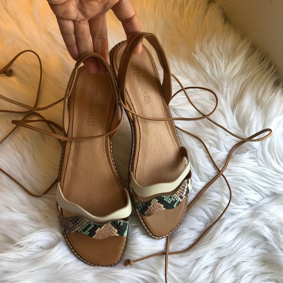 MADEWELL Wave Lace-Up Sandal - Picture 7 of 9
